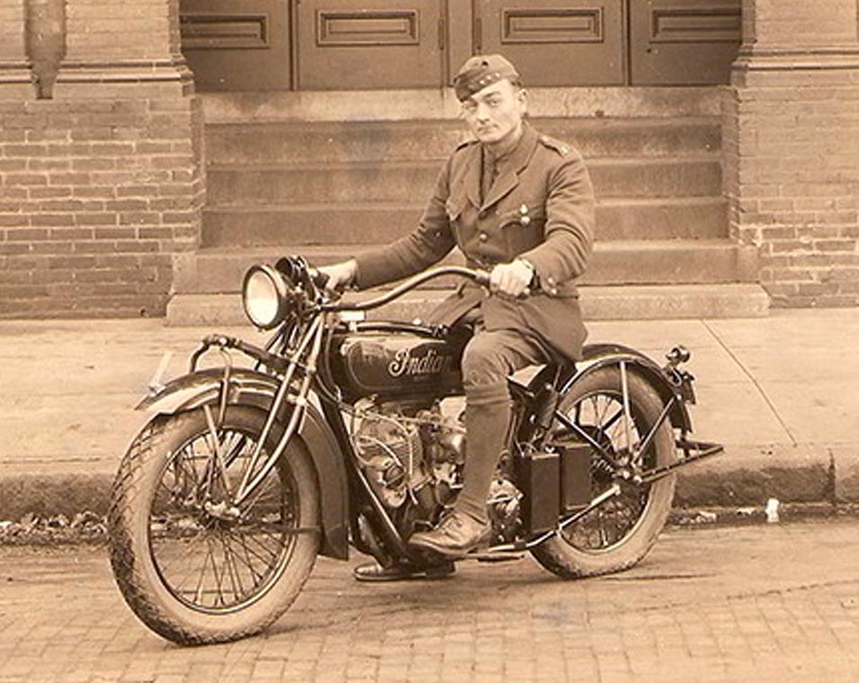 War soldier bike